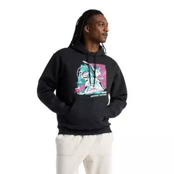 Толстовка с капюшоном New Balance Shohei Otani Graphic Hoodie Two Swords MT51736 BK S (МТ51736) Мужской (черный)