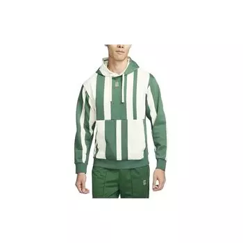 Толстовка с капюшоном Nike Court Heritage American Vintage Color Block Quick-Dry Casual, мужская, цвет каньон-зеленый FD5395-341 S
