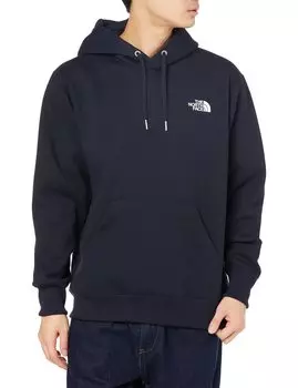 Толстовка с капюшоном North Back Square Logo унисекс быстросохнущая термоэластичная Aviator Navy S [The Face]