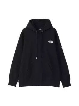 Толстовка с капюшоном North Square Logo Unisex с флисовой подкладкой, термостойкая, черная, размер XL [The Face] чёрный