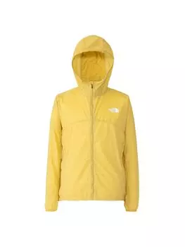 Толстовка с капюшоном North Swallow Tail ветрозащитная водоотталкивающая легкая желтая Silt L [The Face] для мужчин
