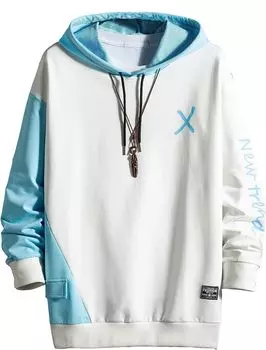 Толстовка с капюшоном Осенняя одежда Длинный рукав Легкая мягкая удобная толстовка с капюшоном Пуловер Свободная повседневная Большой размер Популярная одежда Весна Осень Зима