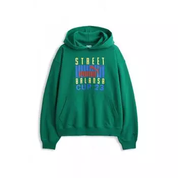 Толстовка с капюшоном PUMA Balancer Зеленый 940238 01