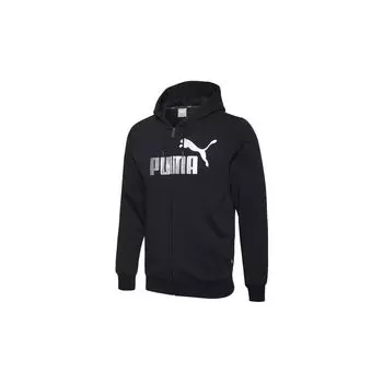 Толстовка с капюшоном Puma Basic Logo Print Мужская Черный 584130-01 M