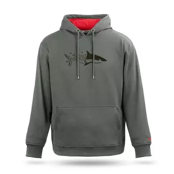 Толстовка с капюшоном с принтом Pixel Shark Design, Толстовка с принтом Simple Shark, толстовки унисекс с карманами-кенгуру, Tarrzzcom