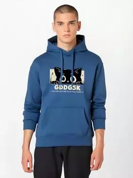 Толстовка с капюшоном с рисунком Lucky Cat для мужчин и мальчиков, большой размер, длинный рукав, спортивная рубашка, пуловер 4XL