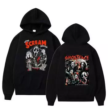 Толстовка с капюшоном Scream VI Ghostface XS чёрный