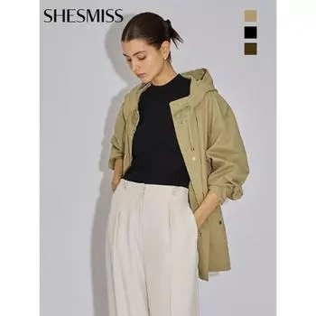 Толстовка с капюшоном Shs Miss String Swwjpo32030 blacks/55