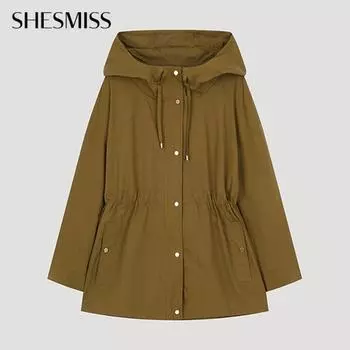 Толстовка с капюшоном Shs Miss String Swwjpo32030 Br Braun/55