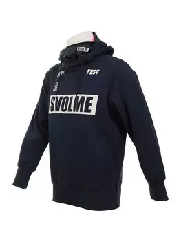 Толстовка с капюшоном SVOLME W Tech Mask темно-синего цвета M - тёмно-синий