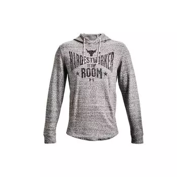 Толстовка с капюшоном Under Armour Project Rock Graphic Мужская, белая 1370458-112 L