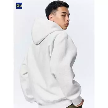 Толстовка с капюшоном Uniqlo Gu Heavy Weight 09 BLACK/MEN S