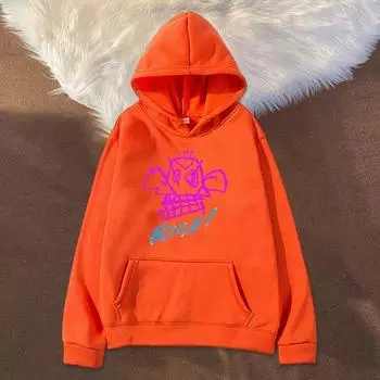 Толстовка с капюшоном унисекс с карманом-кенгуру, длинными рукавами, эластичными манжетами, дышащая, осенне-зимняя спортивная кофта S чёрный