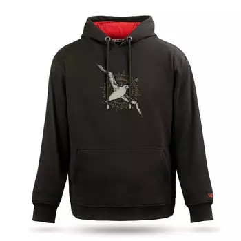 Толстовка с капюшоном унисекс с принтом «Альбатрос»