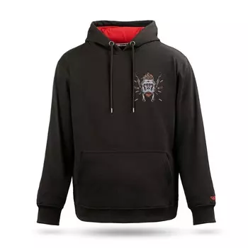 Толстовка с капюшоном унисекс с принтом Gangster Monkey, животным тематическим принтом