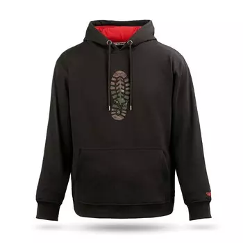 Толстовка с капюшоном унисекс с принтом следа