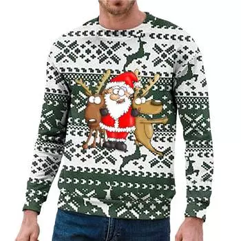 Толстовка с круглым вырезом большого размера с 3D-принтом, спортивная одежда для женщин, повседневные толстовки с капюшоном, осенние женские пуловеры S