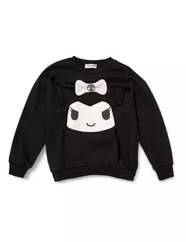 Толстовка с лентой Куроми черная [Sanrio] для девочек