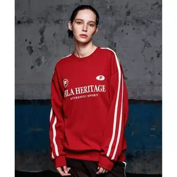 Толстовка с логотипом FILA New Heritage FE2POF6101XPRD POPPYRED/095