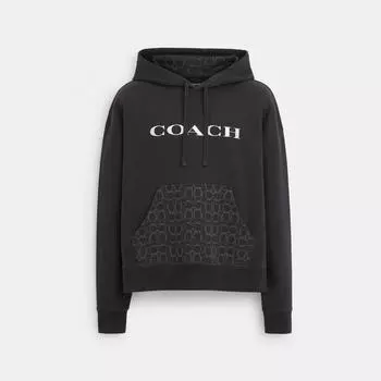 Толстовка с надписью Coach