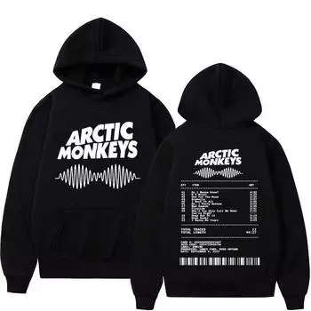 Толстовка с принтом музыкального альбома Arctic Monkeys XS чёрный