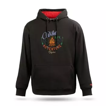 Толстовка с принтом унисекс Wild Life Adventure Design, с капюшоном, толстовка, топы больших размеров, толстовка с принтом в стиле лагеря, мужская толстовка, женская толстовка