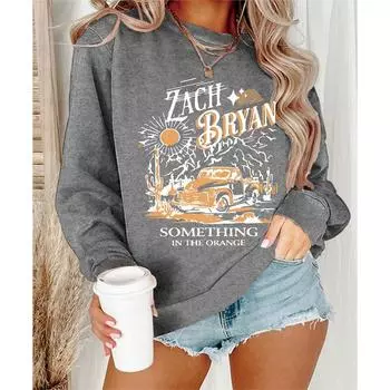 Толстовка с принтом в виде 2d мультфильма, спортивная толстовка с капюшоном для женщин S серый