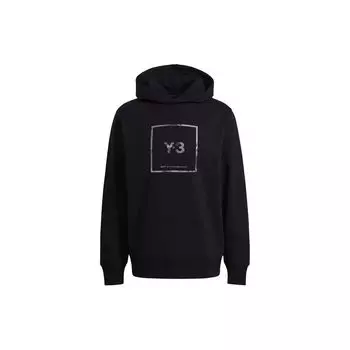 Толстовка с рисунком Y-3 U Square Label, черные топы унисекс GV6056 M