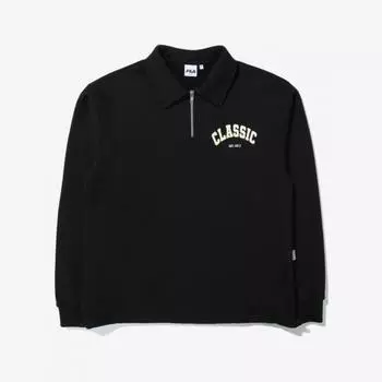 Толстовка с воротником FILA CLASSIC FE2POE5104XBLK