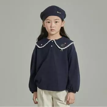Толстовка с воротником-оборкой Hedges Kids Chloe Hsw12tm57m Nv Navy/110