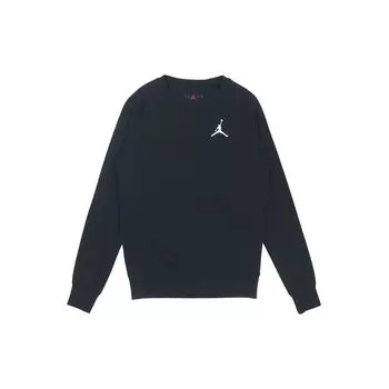 Толстовка с вышитым логотипом Jordan, мужские топы, черные BQ2941-010 XS