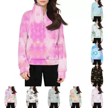 Толстовка с застежкой-молнией для девочек, свитер с застежкой-молнией, толстовки, осенняя одежда 120 бежевый