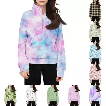 Толстовка с застежкой-молнией для девочек, свитер с застежкой-молнией, толстовки, осенняя одежда 120 бежевый