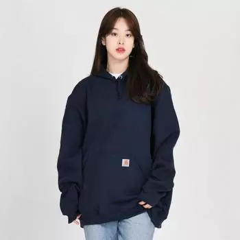 Толстовка средней плотности CARHARTT K121 ТЕМНО-СИНИЙ 1060 1060 M