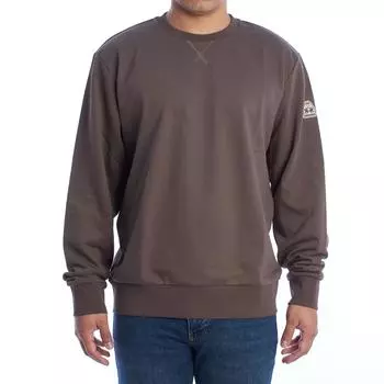 Мужская толстовка Regular Fit с круглым вырезом YMF005-FP565 3XL коричневый