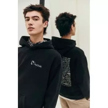 Толстовка свободного кроя HM черного цвета apoH XS