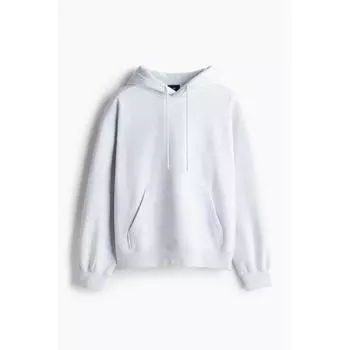 Толстовка свободного кроя HM LightHt Grey Melange XS