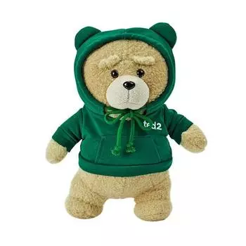 Толстовка Ted2 Bear Plush, 30см, Зеленый, Популярные игрушки для корейских детей