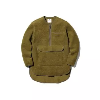 Толстовка Термо Боа Флисовый Пуловер Оливковый [Snow Peak] оливковый