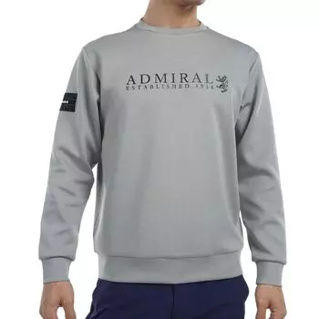 Толстовка Trainer Cardboard Rampant Logo ADMA470 серая [Admiral Golf] мужская серый