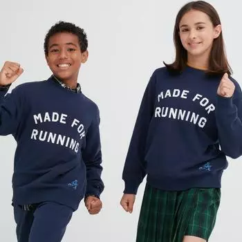 Толстовка UNIQLO JAPAN KIDS Ultra Stretch (Длинные рукава, можно установить.)