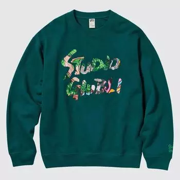 Uniqlo Studio Ghibli SweAtshirt с длинным рукавом A 55 GREEN/UNISEX L