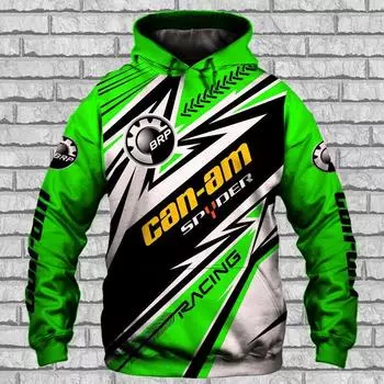 Толстовка унисекс с 3D-принтом Can-Am Spyder Never Stop Top Us