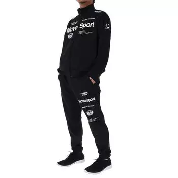 Толстовка Верх и низ Комплект Descente Authentic ST5SJG12M Черный Меланж Размер L [Move Sports] Мужская