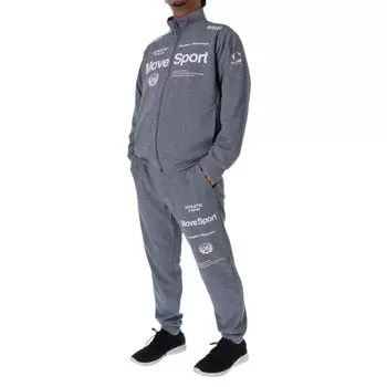 Толстовка Верх и низ Комплект Descente Authentic ST5SJG12M Серый Меланж O Размер [Move Sports] Мужская