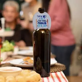 Толстовка Yousheng, чехол для бутылки вина, плюшевое рождественское украшение для бутылки вина, мини-толстовка, чехол для бутылки для праздничных мероприятий, декор стола для вечеринки