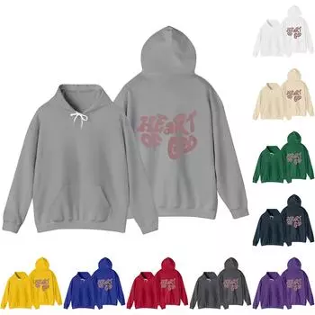 Толстовки для девочек-подростков с длинным рукавом и принтом букв, повседневные графические толстовки с капюшоном, пуловер с завязками, симпатичная толстовка большого размера