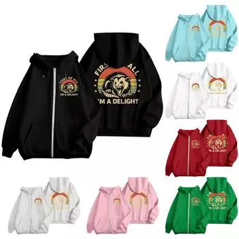 Толстовки для девочек-подростков с длинным рукавом и принтом букв, повседневные графические толстовки с капюшоном, пуловер с завязками, симпатичная толстовка большого размера