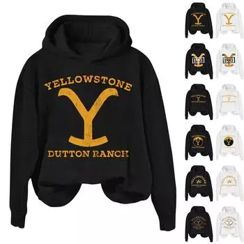 Толстовки для девочек-подростков с длинным рукавом и принтом букв, повседневные графические толстовки с капюшоном, пуловер с завязками, симпатичная толстовка большого размера L бежевый