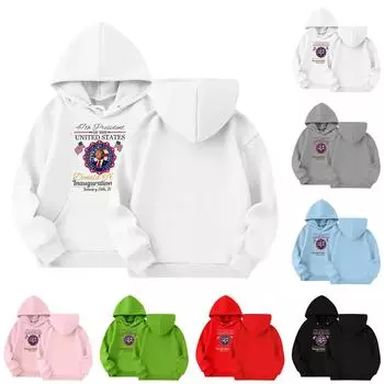 Толстовки для девочек-подростков с графическим принтом и буквами, повседневные толстовки с длинным рукавом и завязками, симпатичная толстовка большого размера 110 чёрный